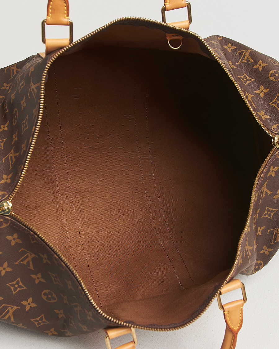 Homme | Louis Vuitton Pre-Owned Keepall Bandoulière 50 Monogram | Louis Vuitton Pre-Owned | Keepall Bandoulière 50 Monogram