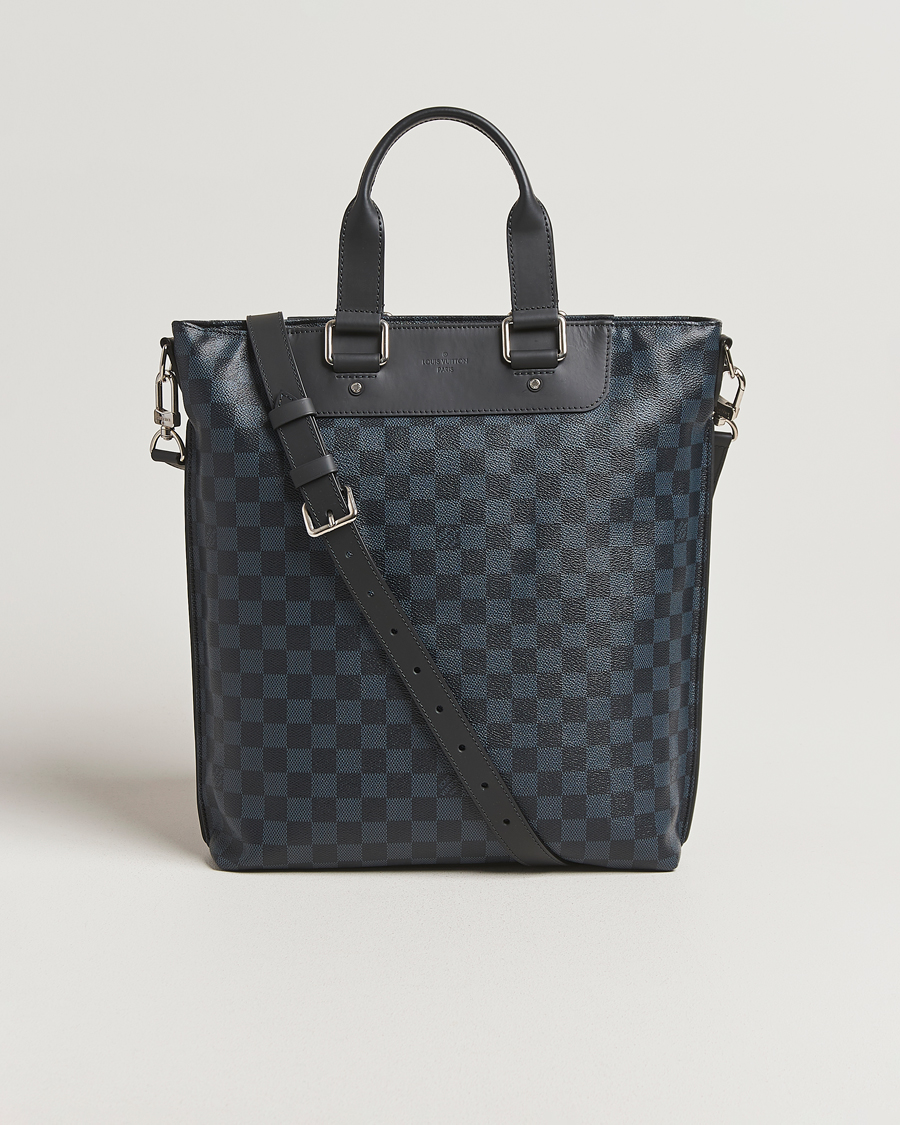 Homme | Louis Vuitton Pre-Owned Cabajour Bag Damier Cobalt | Louis Vuitton Pre-Owned | Cabajour Bag Damier Cobalt