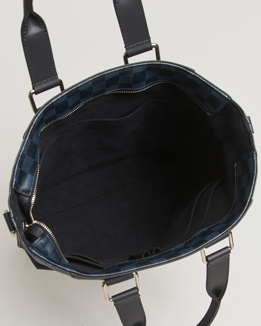 Homme | Louis Vuitton Pre-Owned Cabajour Bag Damier Cobalt | Louis Vuitton Pre-Owned | Cabajour Bag Damier Cobalt