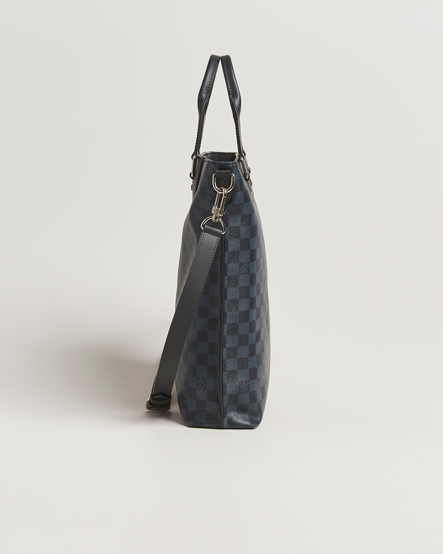 Homme | Louis Vuitton Pre-Owned Cabajour Bag Damier Cobalt | Louis Vuitton Pre-Owned | Cabajour Bag Damier Cobalt