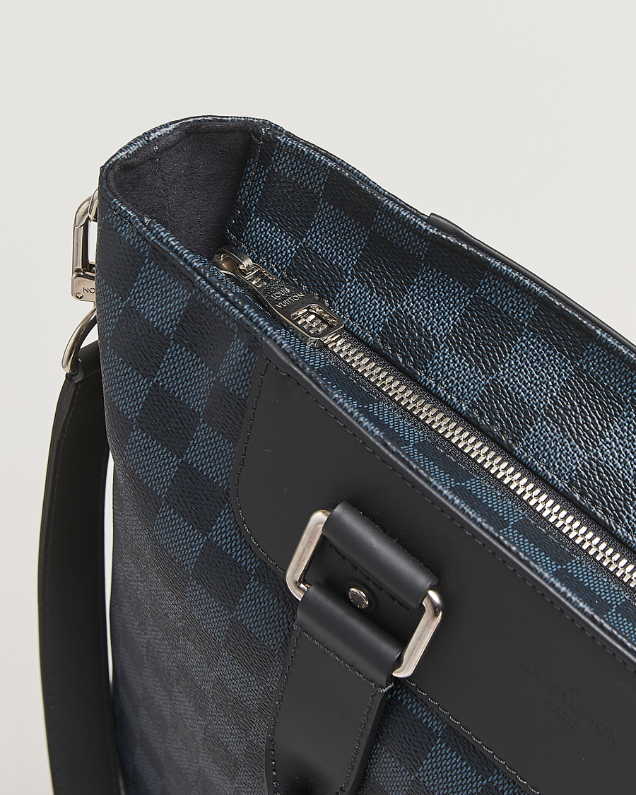 Homme | Louis Vuitton Pre-Owned Cabajour Bag Damier Cobalt | Louis Vuitton Pre-Owned | Cabajour Bag Damier Cobalt