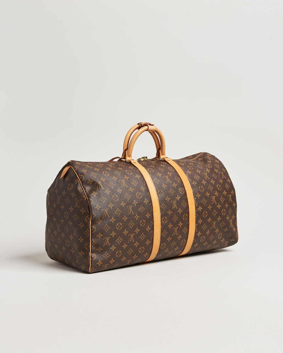 Homme | Louis Vuitton Pre-Owned Keepall 55 Monogram | Louis Vuitton Pre-Owned | Keepall 55 Monogram