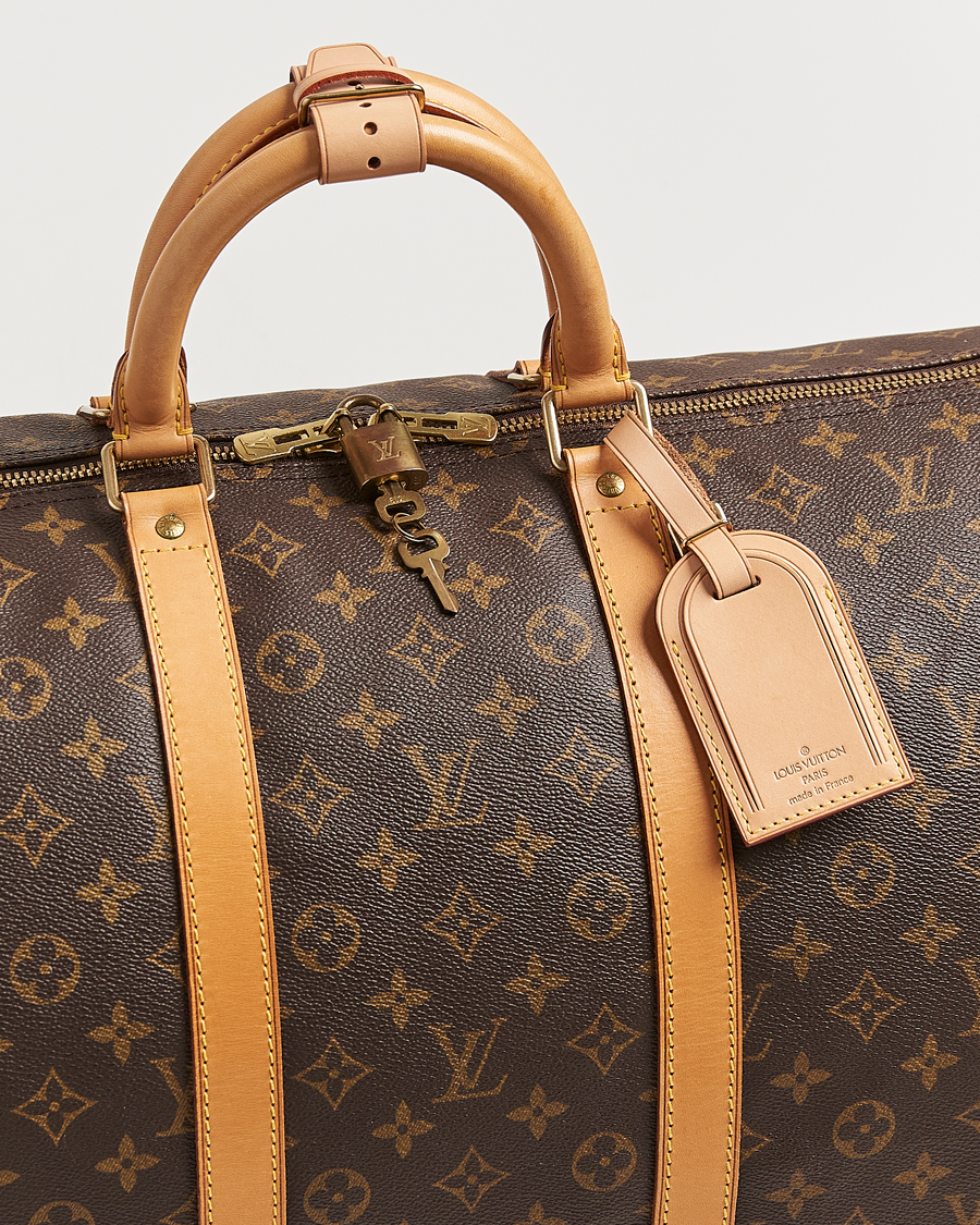 Homme | Louis Vuitton Pre-Owned Keepall 55 Monogram | Louis Vuitton Pre-Owned | Keepall 55 Monogram
