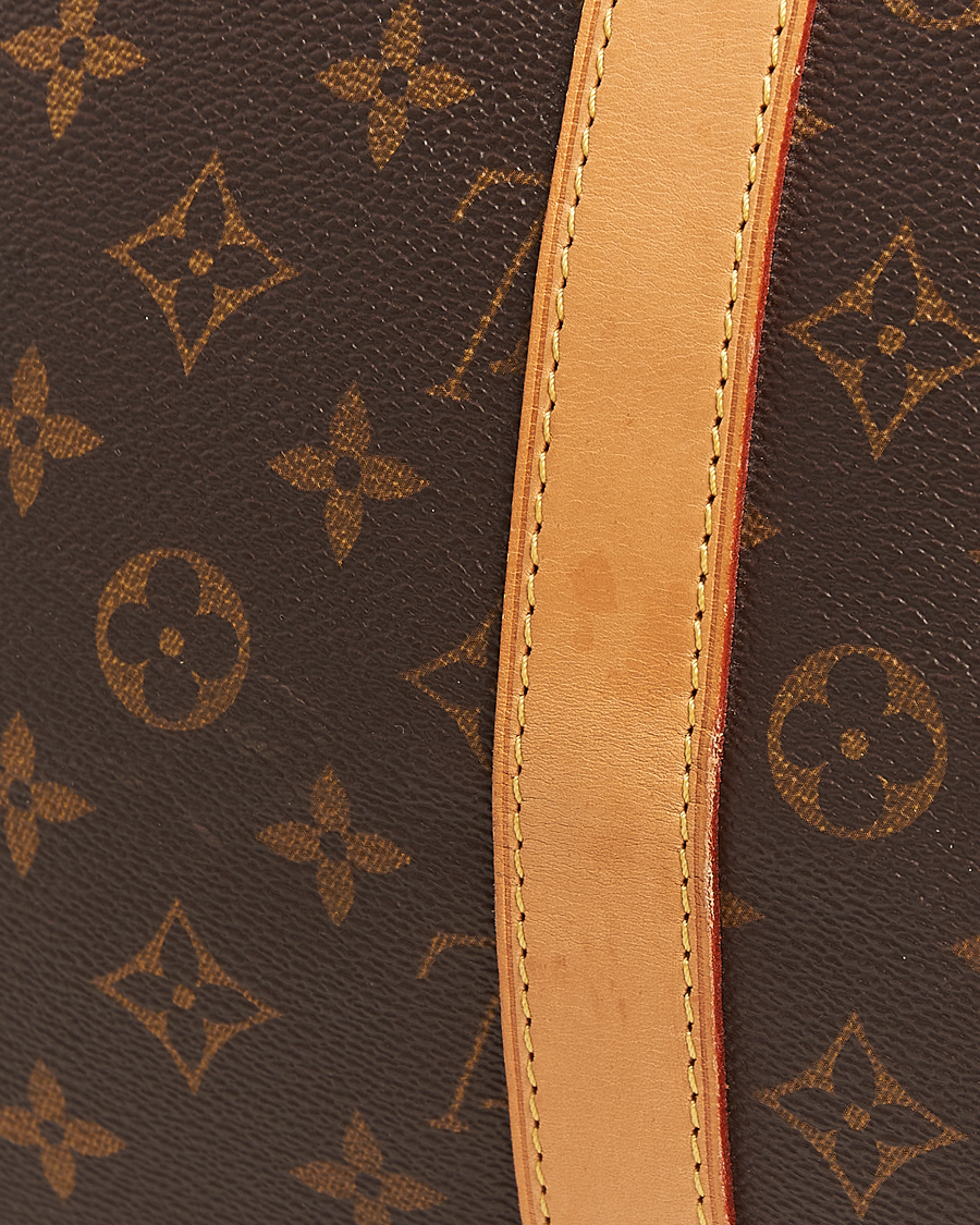Homme | Louis Vuitton Pre-Owned Keepall Bandoulière 55 Monogram | Louis Vuitton Pre-Owned | Keepall Bandoulière 55 Monogram