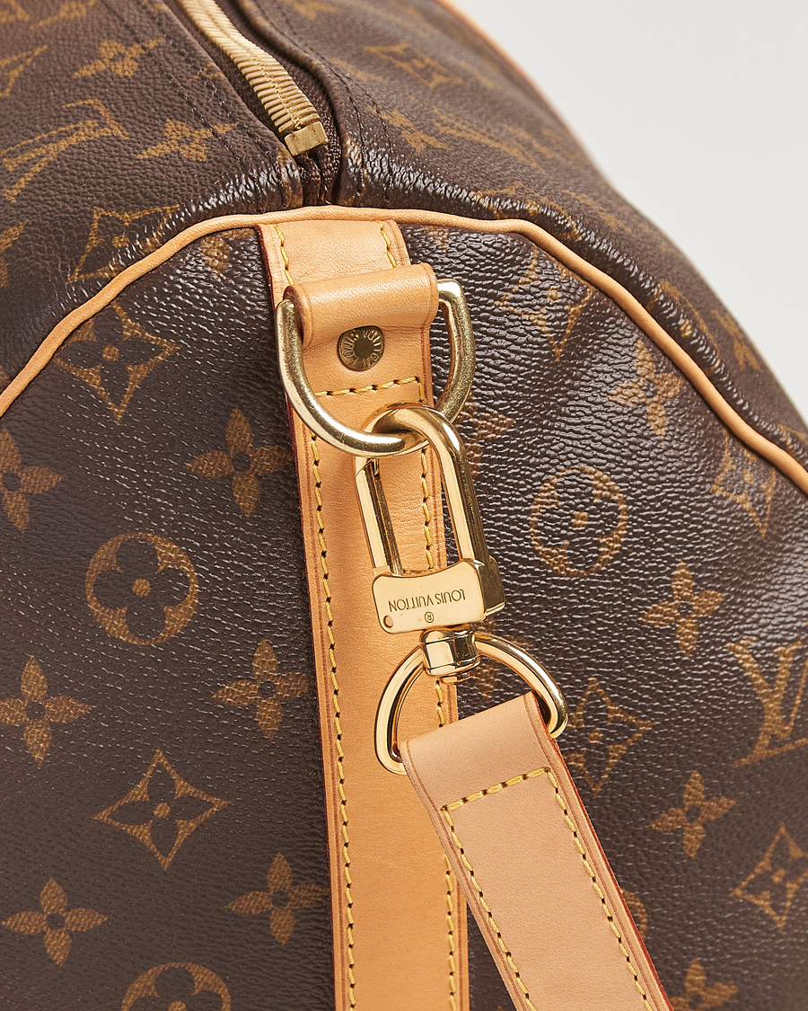 Homme | Louis Vuitton Pre-Owned Keepall Bandoulière 55 Monogram | Louis Vuitton Pre-Owned | Keepall Bandoulière 55 Monogram