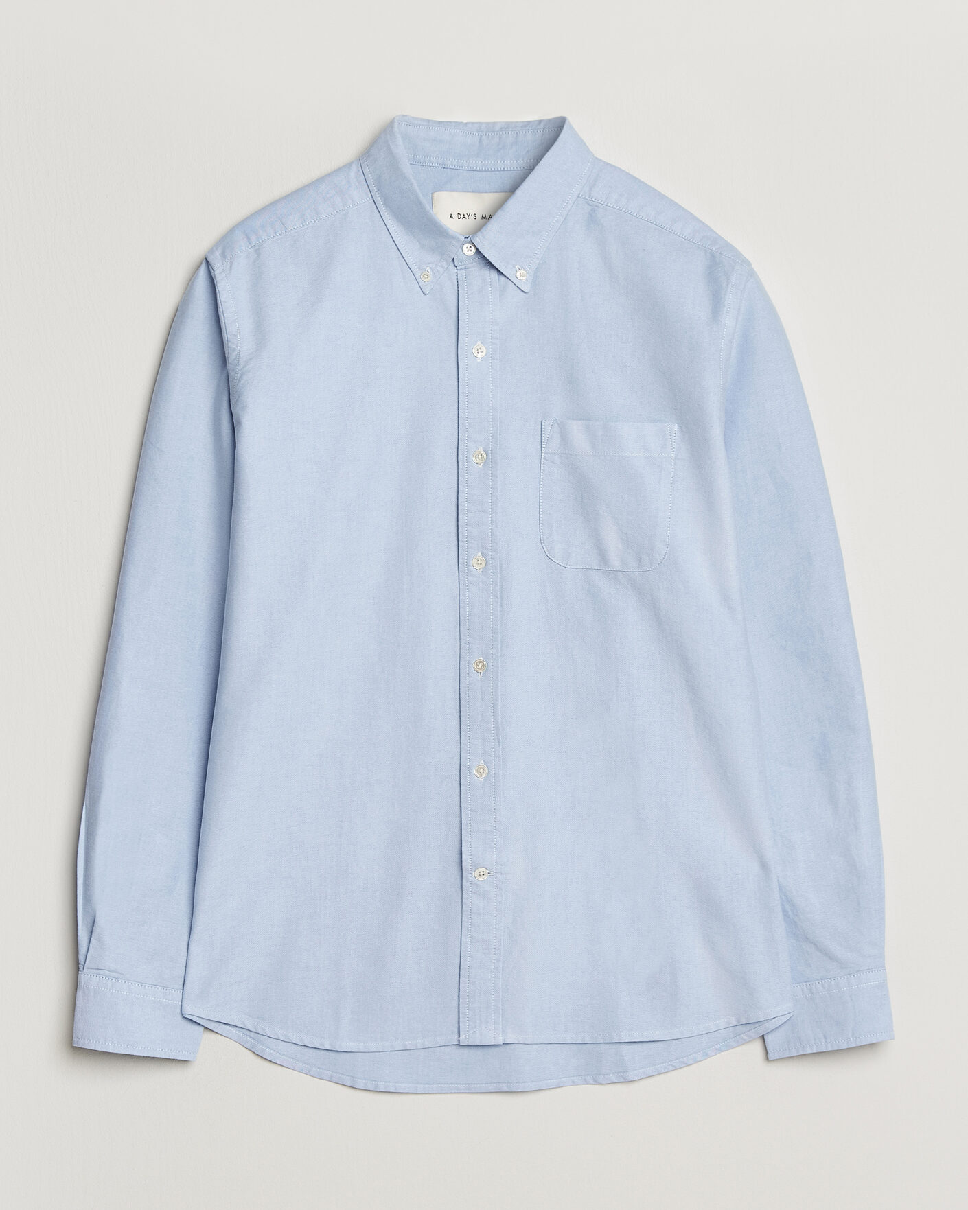 Homme | Chemises | A Day's March | Classic Oxford Shirt Light Blue