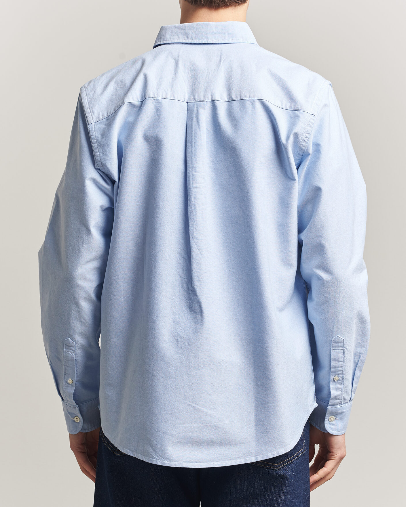 Homme | Chemises | A Day's March | Classic Oxford Shirt Light Blue