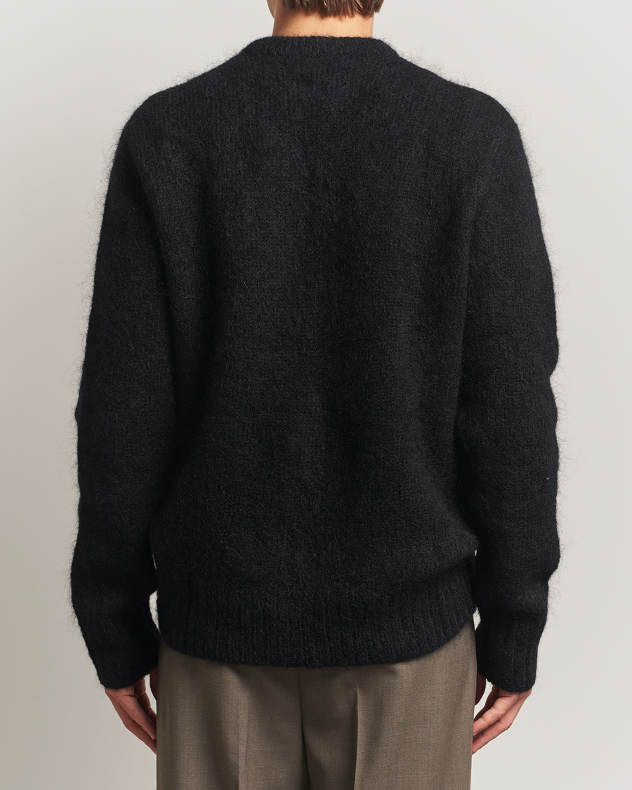 Homme | Pulls Et Tricots | A Day's March | Tietar Mohair Sweater Black