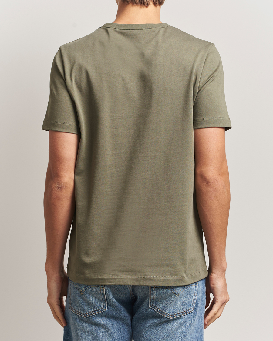 Homme | T-shirts | A Day's March | Heavyweight T-Shirt Smoke Olive