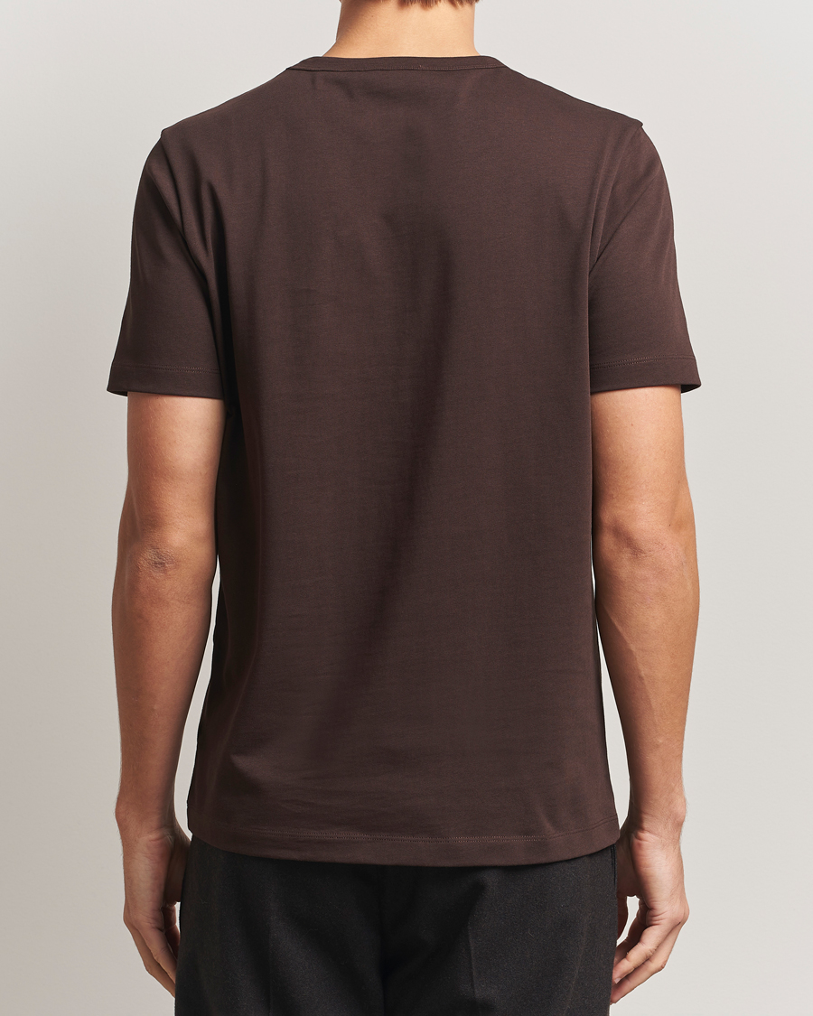 Homme | T-shirts | A Day's March | Heavyweight T-Shirt Dark Brown