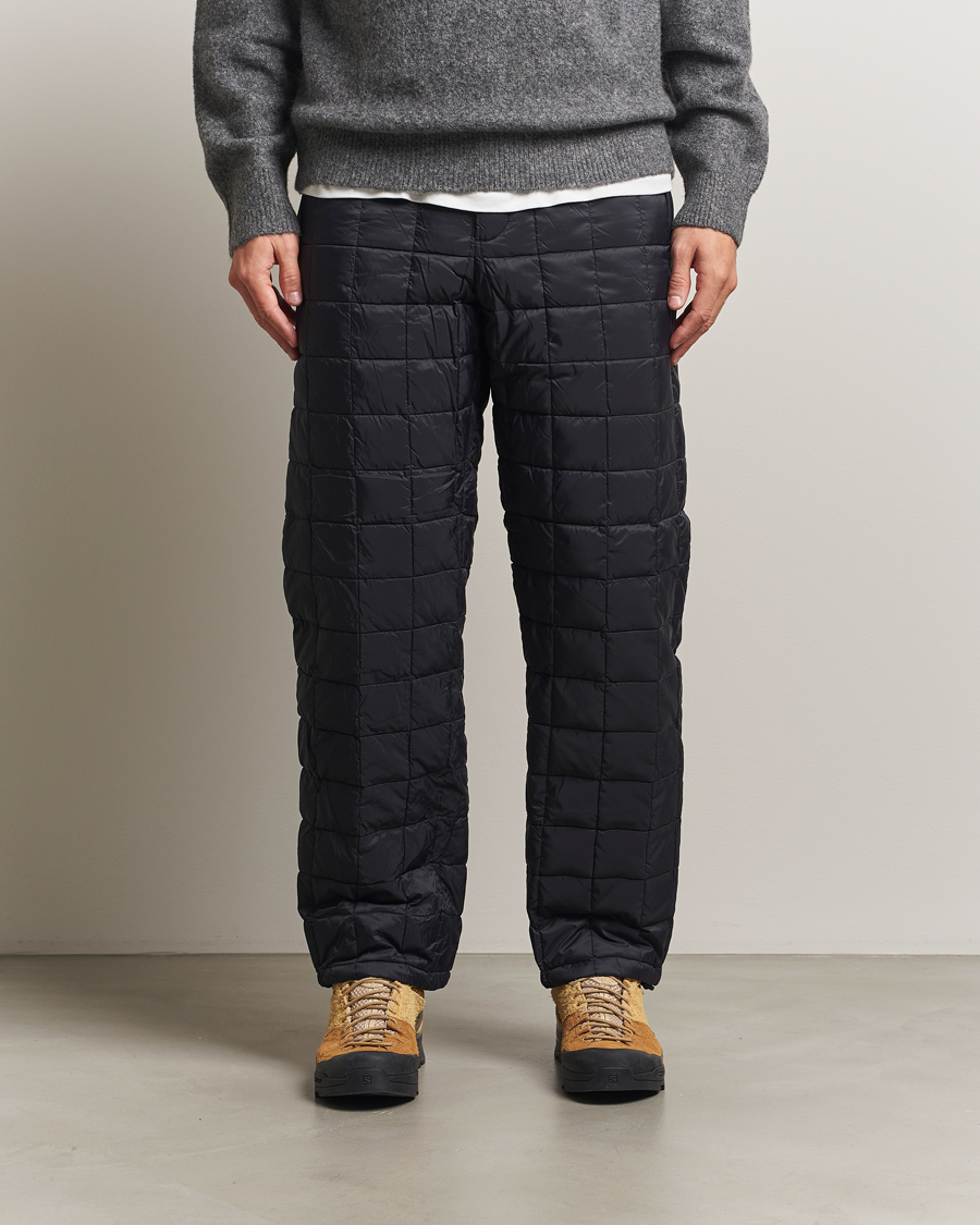 Homme | Pantalons | TAION | Mountain Down Pants Black