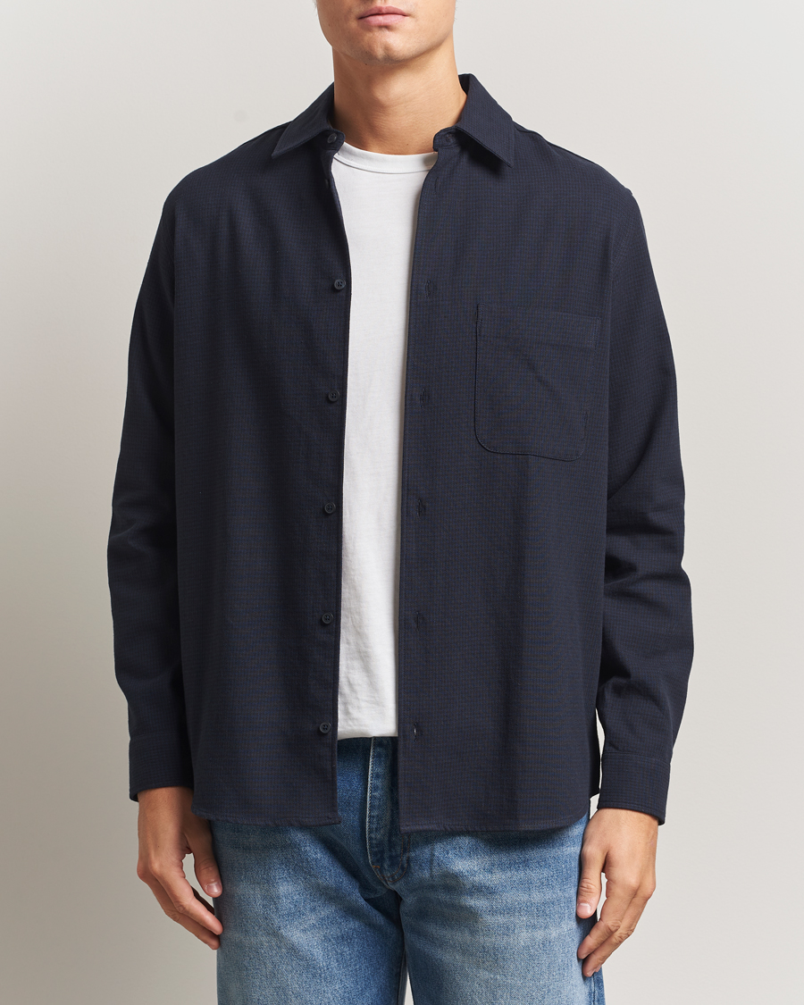 Homme | Chemises | Samsøe Samsøe | Damon Overshirt Salute Navy