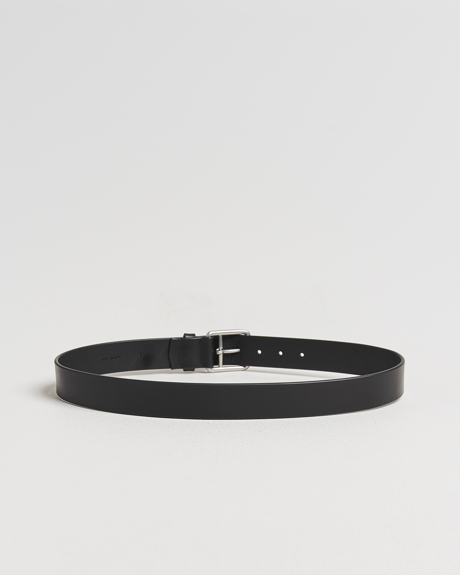 Homme | Ceintures | Polo Ralph Lauren | Signature Pony Leather Belt Black