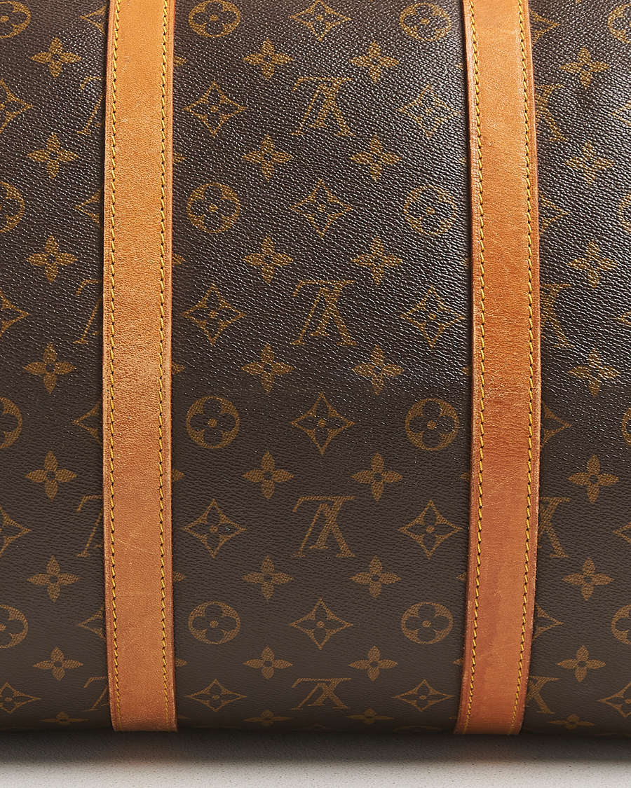 Homme | Louis Vuitton Pre-Owned Keepall 55 Monogram | Louis Vuitton Pre-Owned | Keepall 55 Monogram