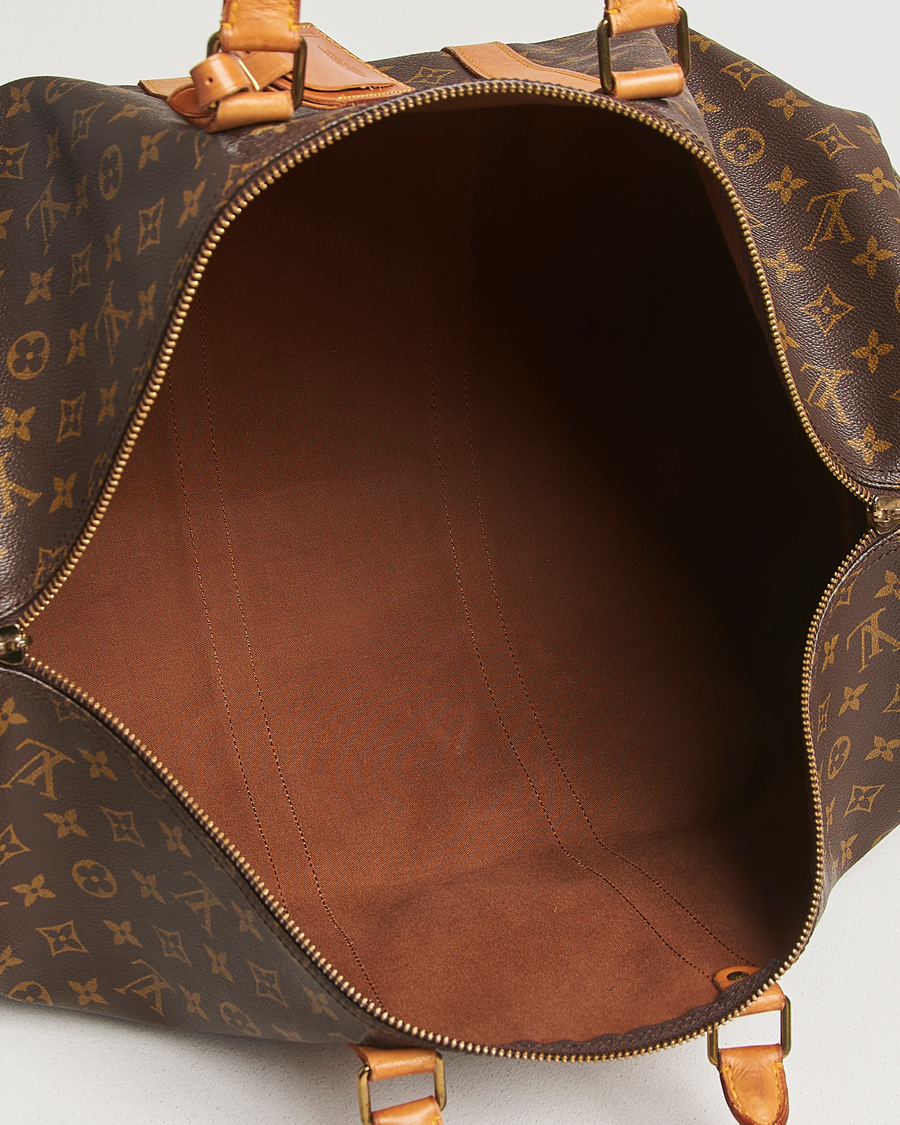 Homme | Louis Vuitton Pre-Owned Keepall 55 Monogram | Louis Vuitton Pre-Owned | Keepall 55 Monogram