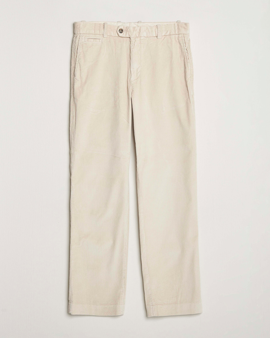 Homme | Pantalons | GANT | Straight Fit Corduroy Trousers Putty