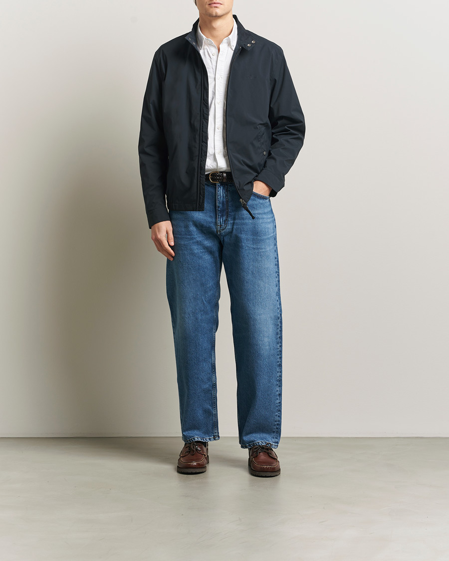 Homme | Manteaux Et Vestes | Gant | Lightweight Harrington Jacket Black