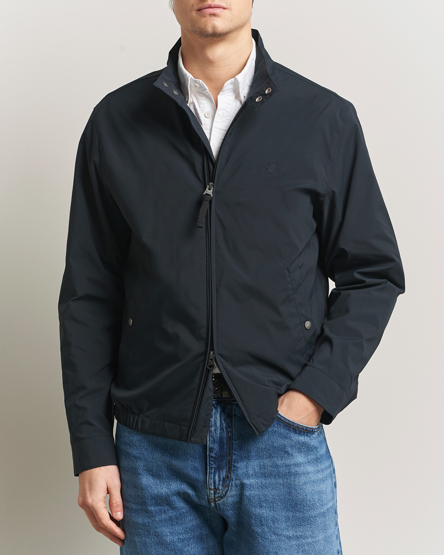 Homme | Manteaux Et Vestes | Gant | Lightweight Harrington Jacket Black