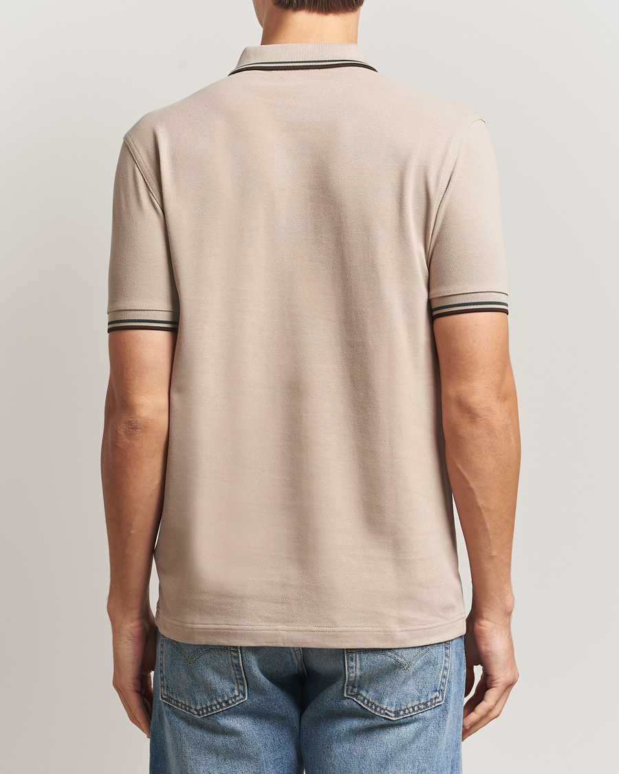 Homme | Polos | Fred Perry | Twin Tipped Shirt Warm Oat