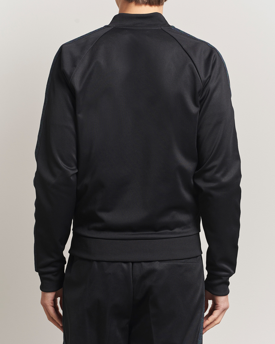 Homme | Pulls Et Tricots | Fred Perry | Blackwatch Tartan Taped Track Jacket Black