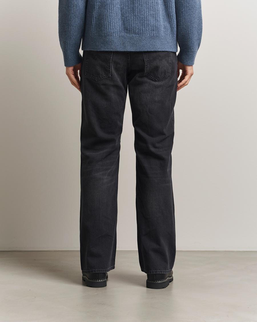 Homme | Jeans | Nudie Jeans | Flare Glenn Jeans Black Storm