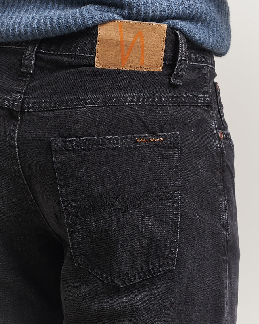 Homme | Jeans | Nudie Jeans | Flare Glenn Jeans Black Storm