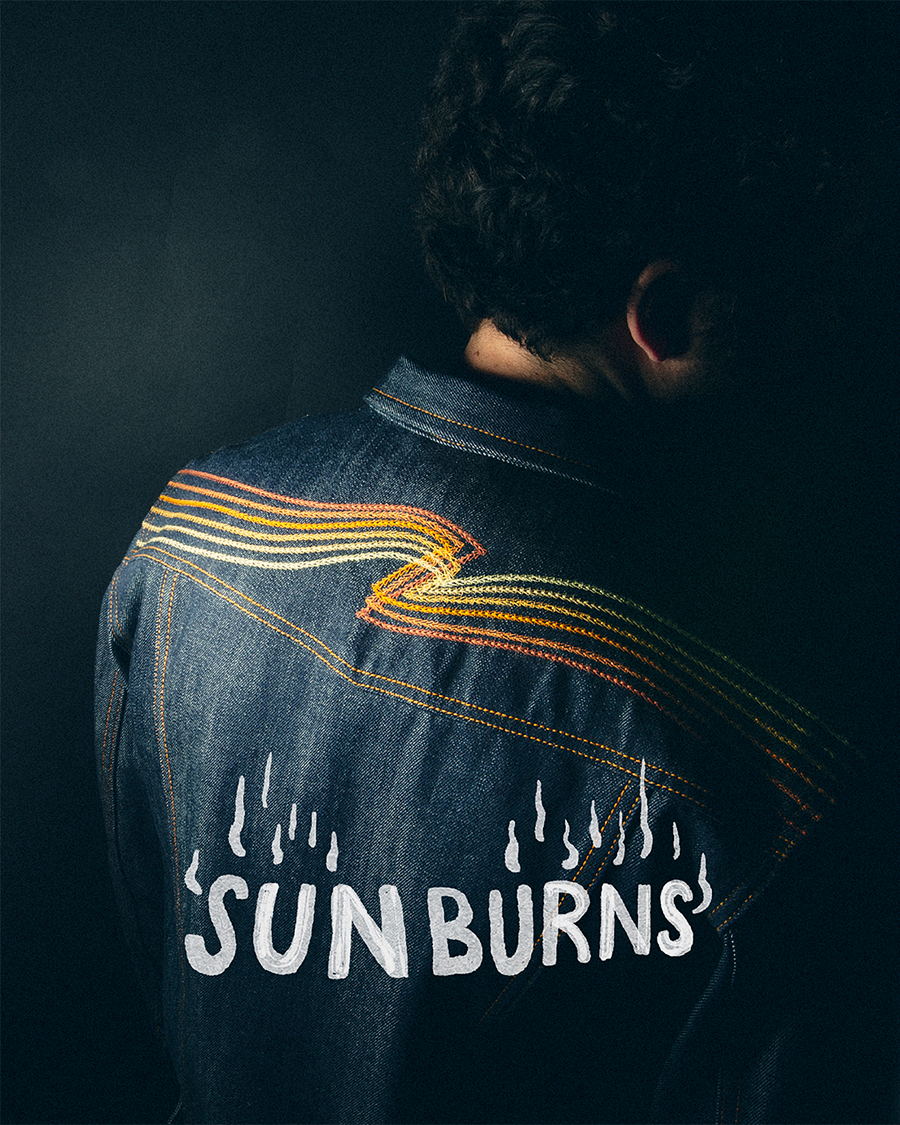Homme | Manteaux Et Vestes | Nudie Jeans | Conny Denim Jacket Sunburns Blue