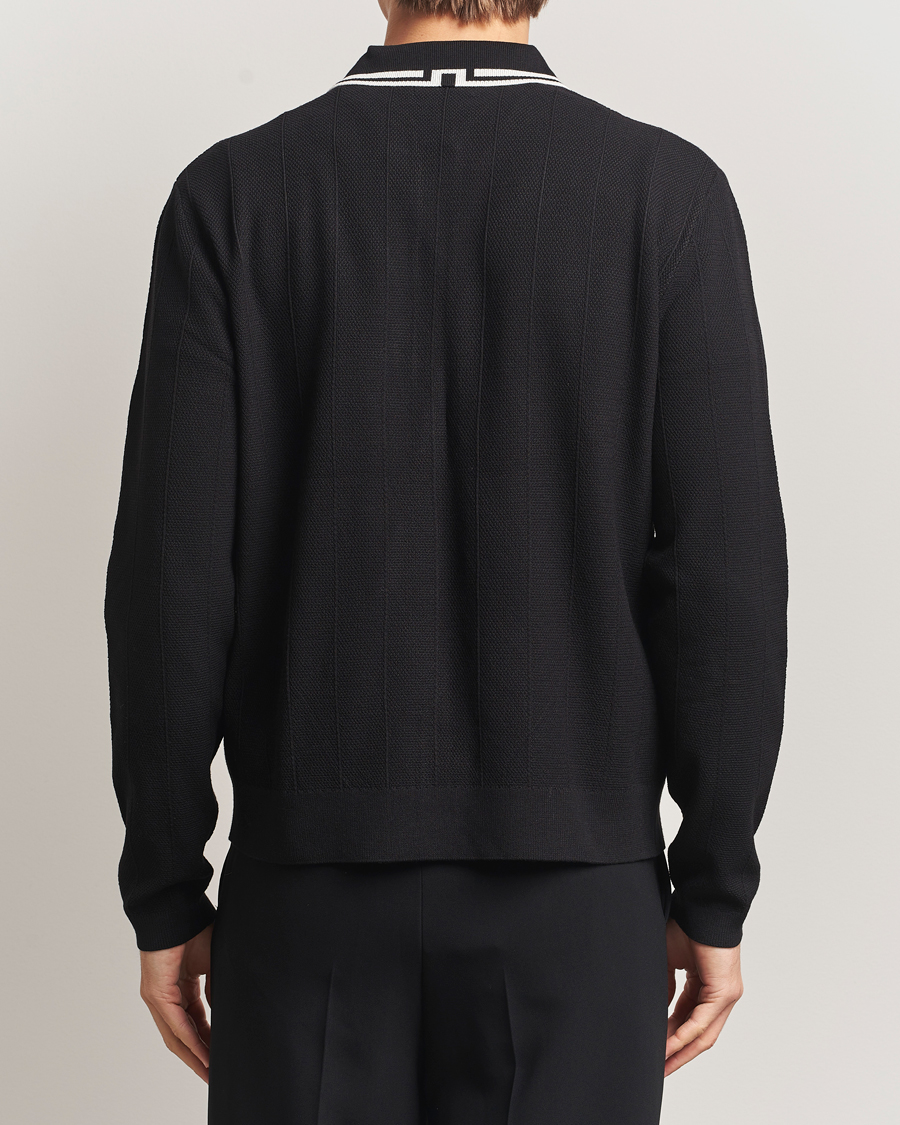 Homme | Pulls Et Tricots | J.Lindeberg | Willem Structured Cardigan Black
