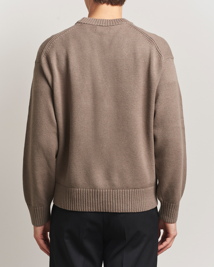 Homme | Pulls Et Tricots | J.Lindeberg | Eddy Wool/Cotton Knitted Sweater Brindle