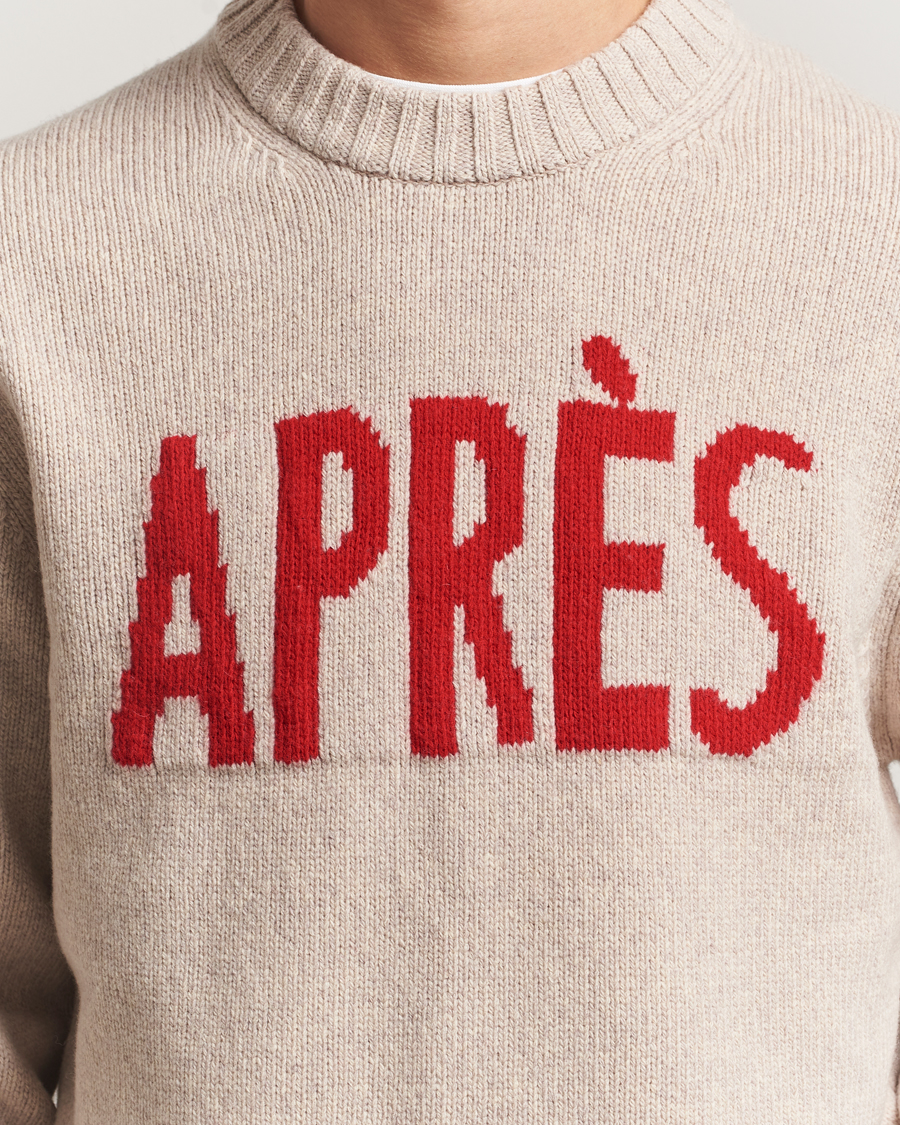 Homme | Pulls Et Tricots | J.Lindeberg | Fabian Graphic Knitted Sweater Moonbeam