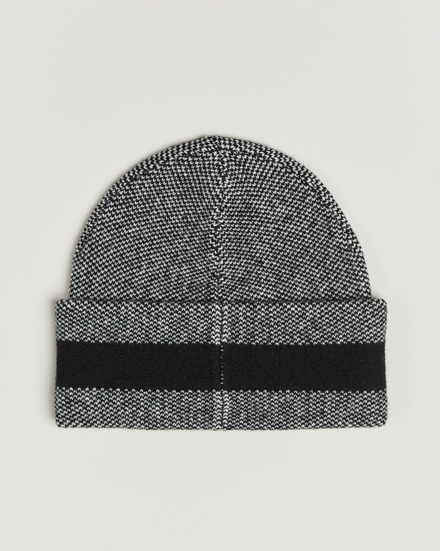 Homme | Bonnets | J.Lindeberg | Ernie Beanie Black Melange