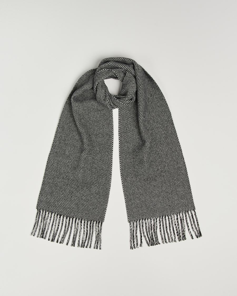 Homme | Écharpes | J.Lindeberg | Jared Scarf Black Melange
