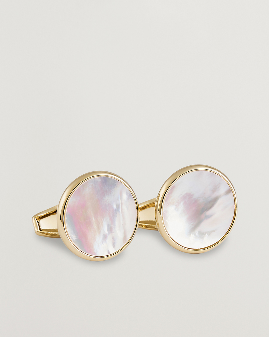 Homme | Boutons De Manchette | Amanda Christensen | Cufflink & Shirt Studs Set Gold