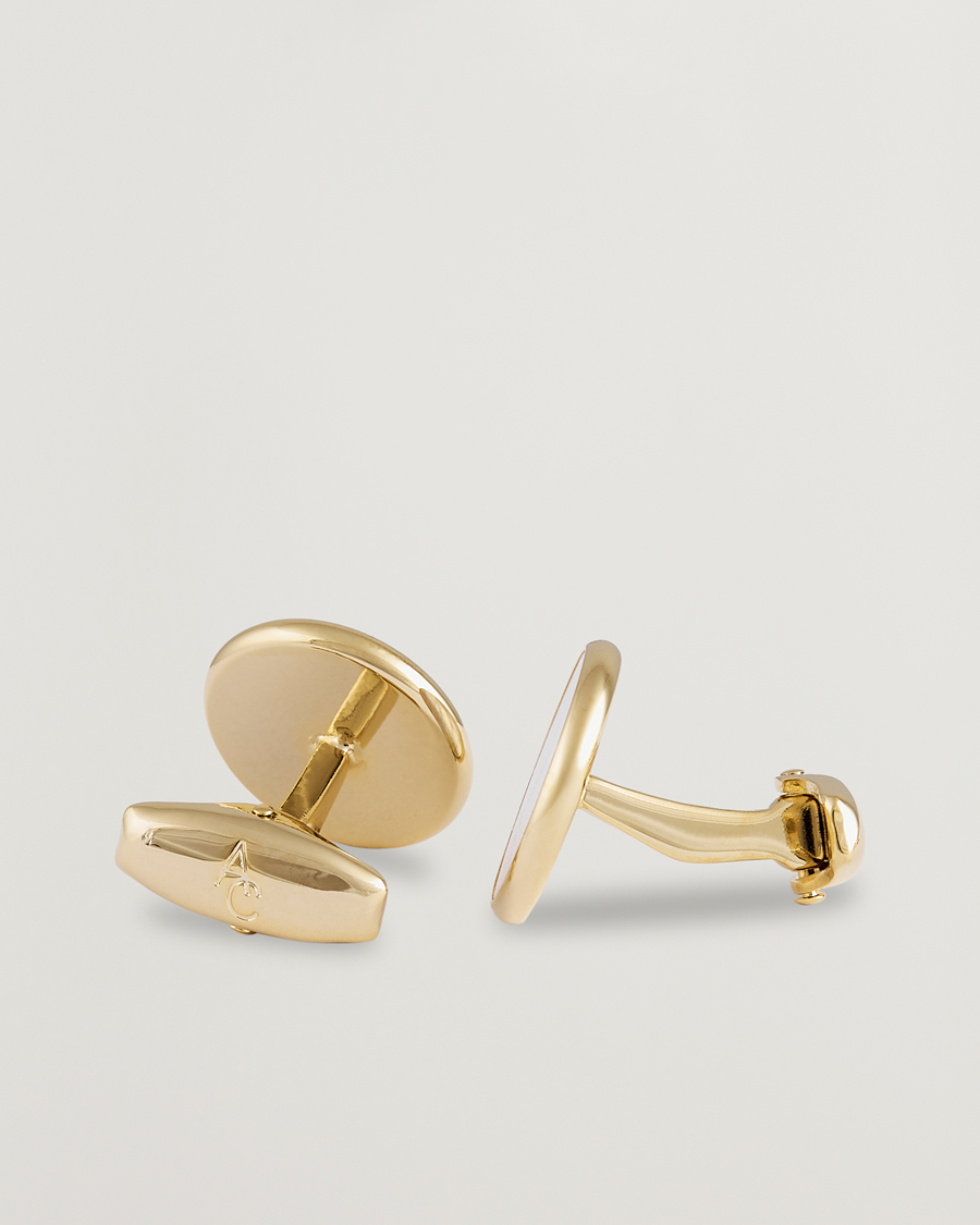 Homme | Boutons De Manchette | Amanda Christensen | Cufflink & Shirt Studs Set Gold