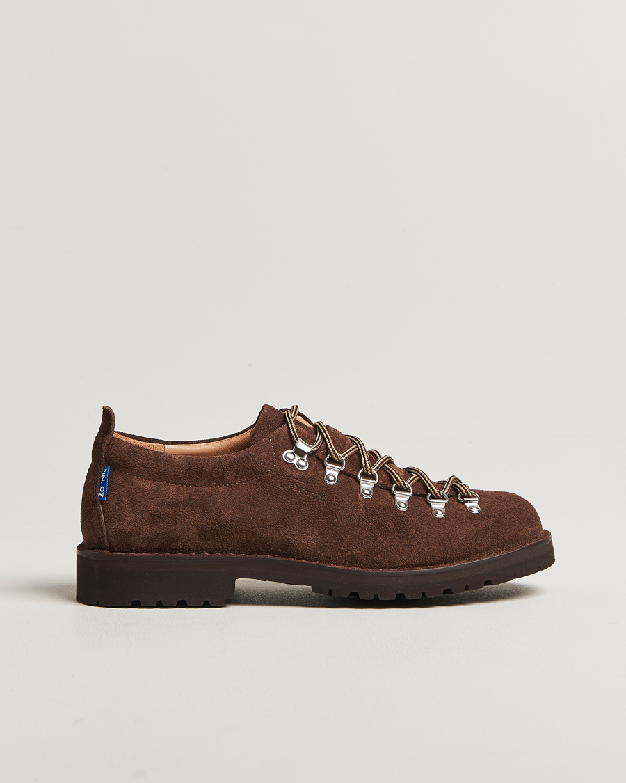 Homme | Bottes | NN07 | Fracap M121 Magnifico Suede Low Boot Demitasse Brown