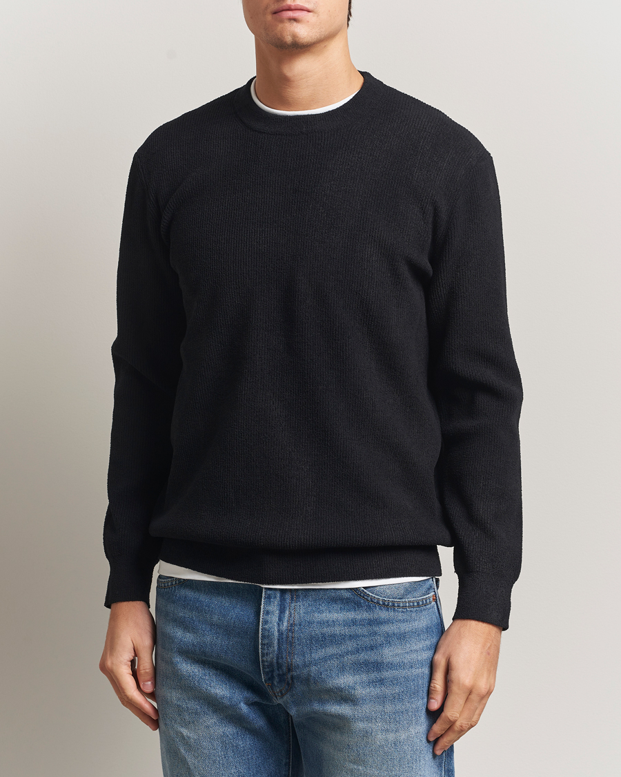Homme | Pulls Et Tricots | NN07 | Danny Rib Knitted Crew Neck Black