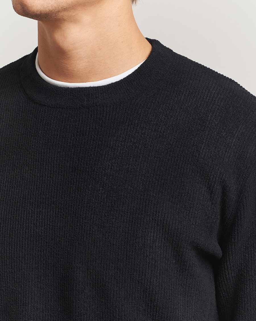 Homme | Pulls Et Tricots | NN07 | Danny Rib Knitted Crew Neck Black