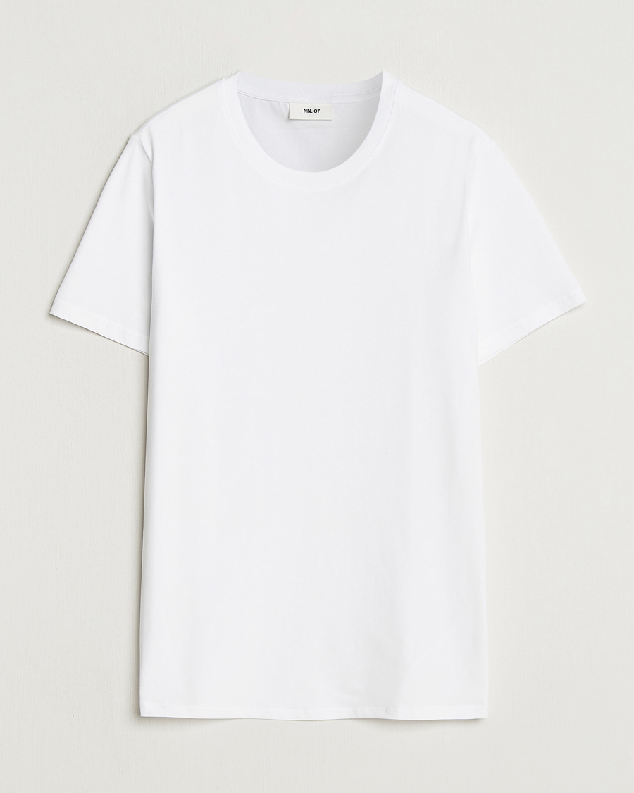 Homme | T-shirts | NN07 | Percy Crew Neck T-Shirt White