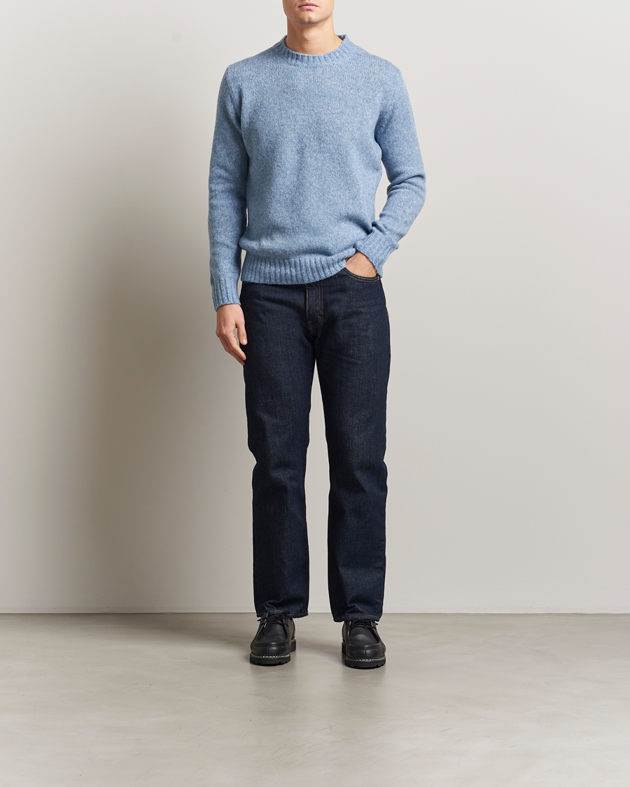 Homme | Pulls Et Tricots | NN07 | Lee Wool Knitted Sweater Denim Blue