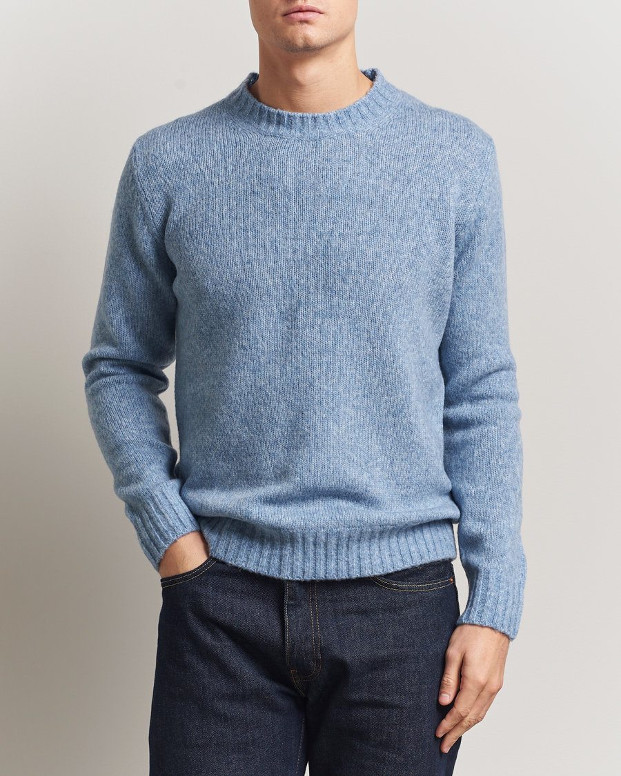 Homme | Pulls Et Tricots | NN07 | Lee Wool Knitted Sweater Denim Blue