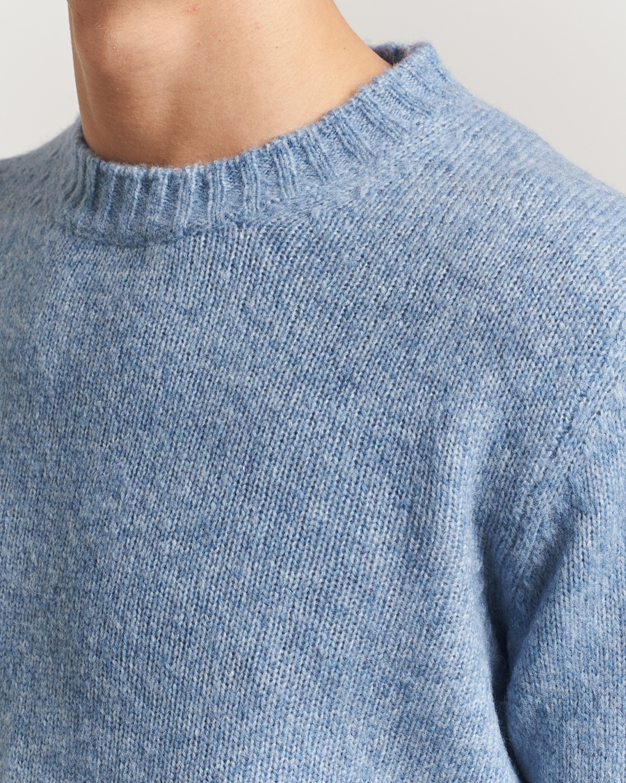 Homme | Pulls Et Tricots | NN07 | Lee Wool Knitted Sweater Denim Blue