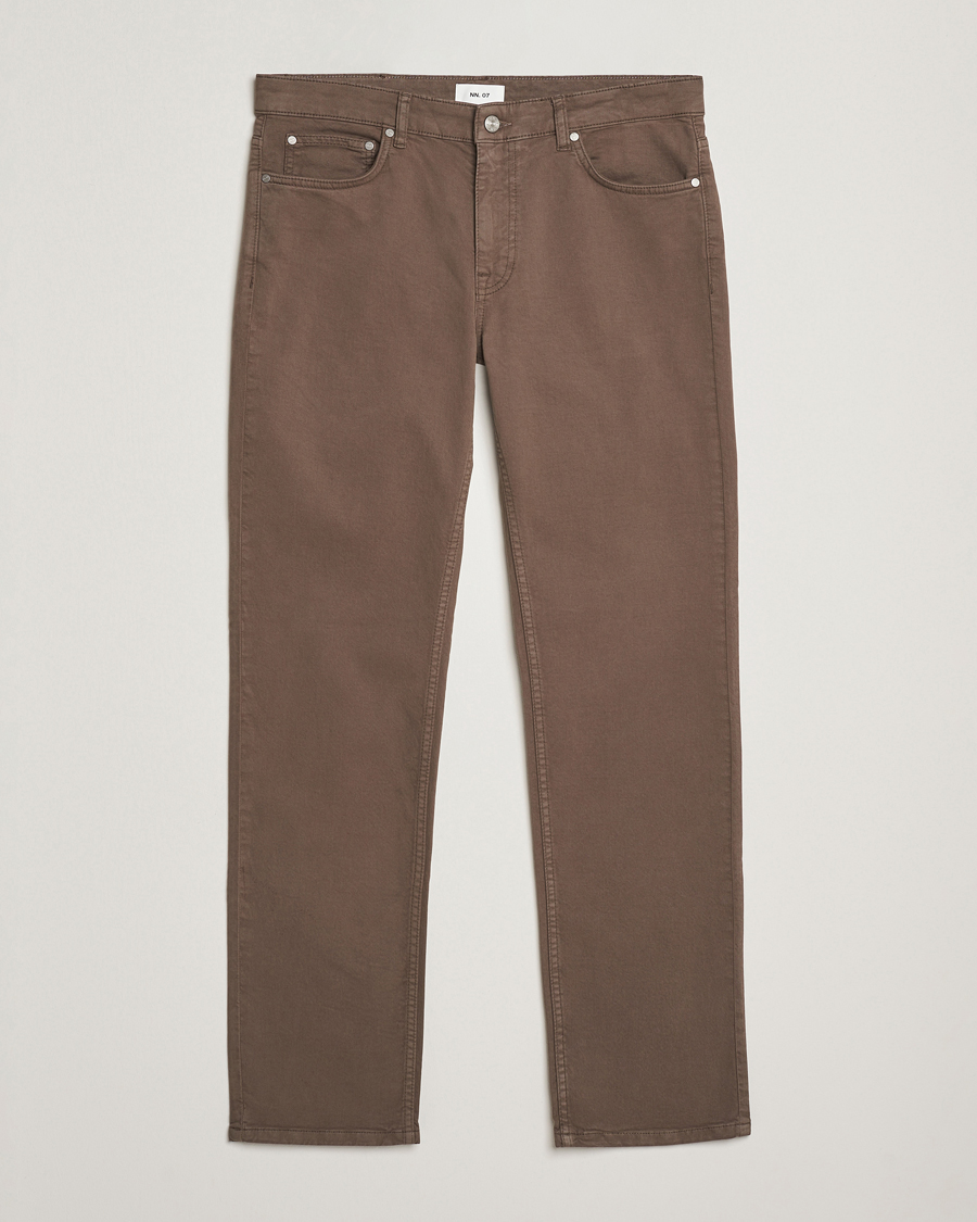 Homme | Pantalons | NN07 | Tony 5-Pocket Pants Mable Husk
