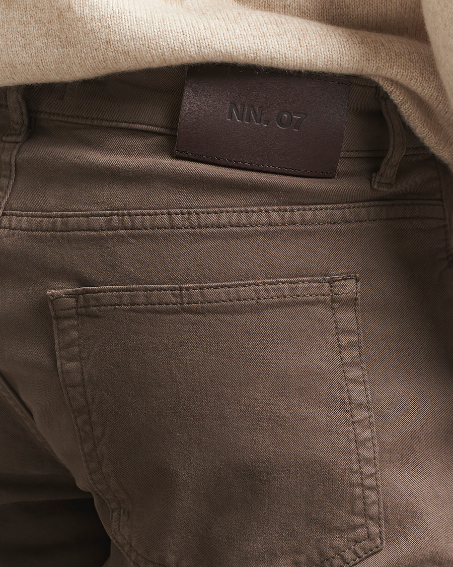 Homme | Pantalons | NN07 | Tony 5-Pocket Pants Mable Husk