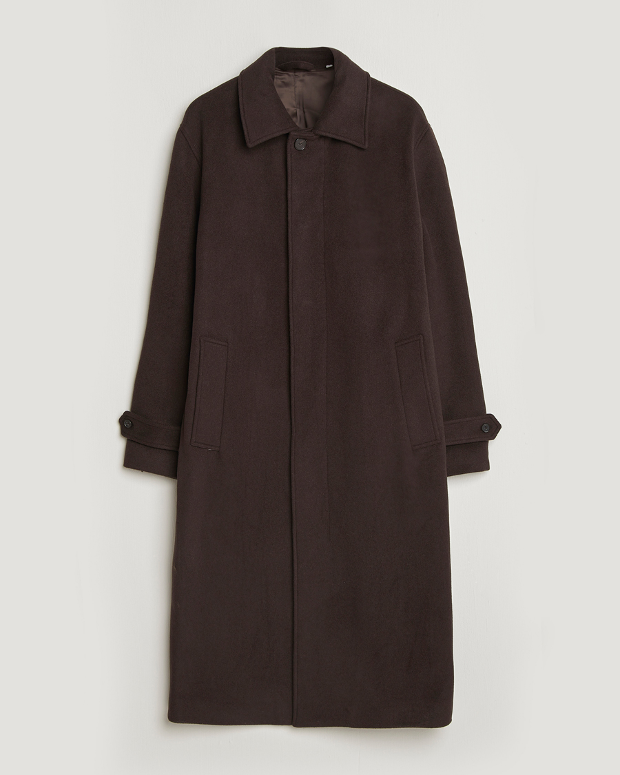 Homme | Manteaux Et Vestes | NN07 | Gibson Wool Coat Demitasse Brown