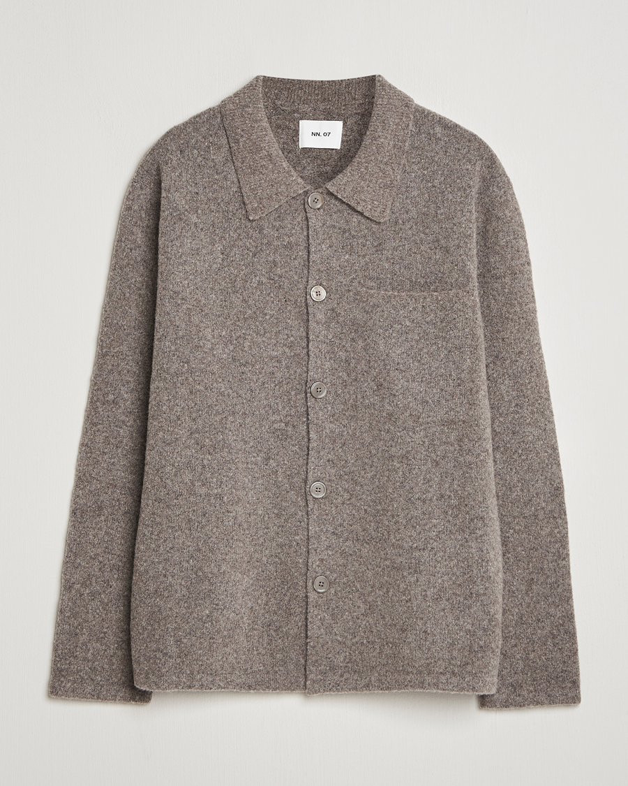 Homme | Pulls Et Tricots | NN07 | Jonas Wool Cardigan Mable Husk
