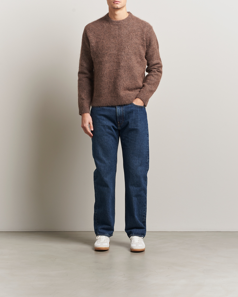 Homme | Pulls Et Tricots | NN07 | Russell Alpaca Knitted Crew Neck Mable Husk