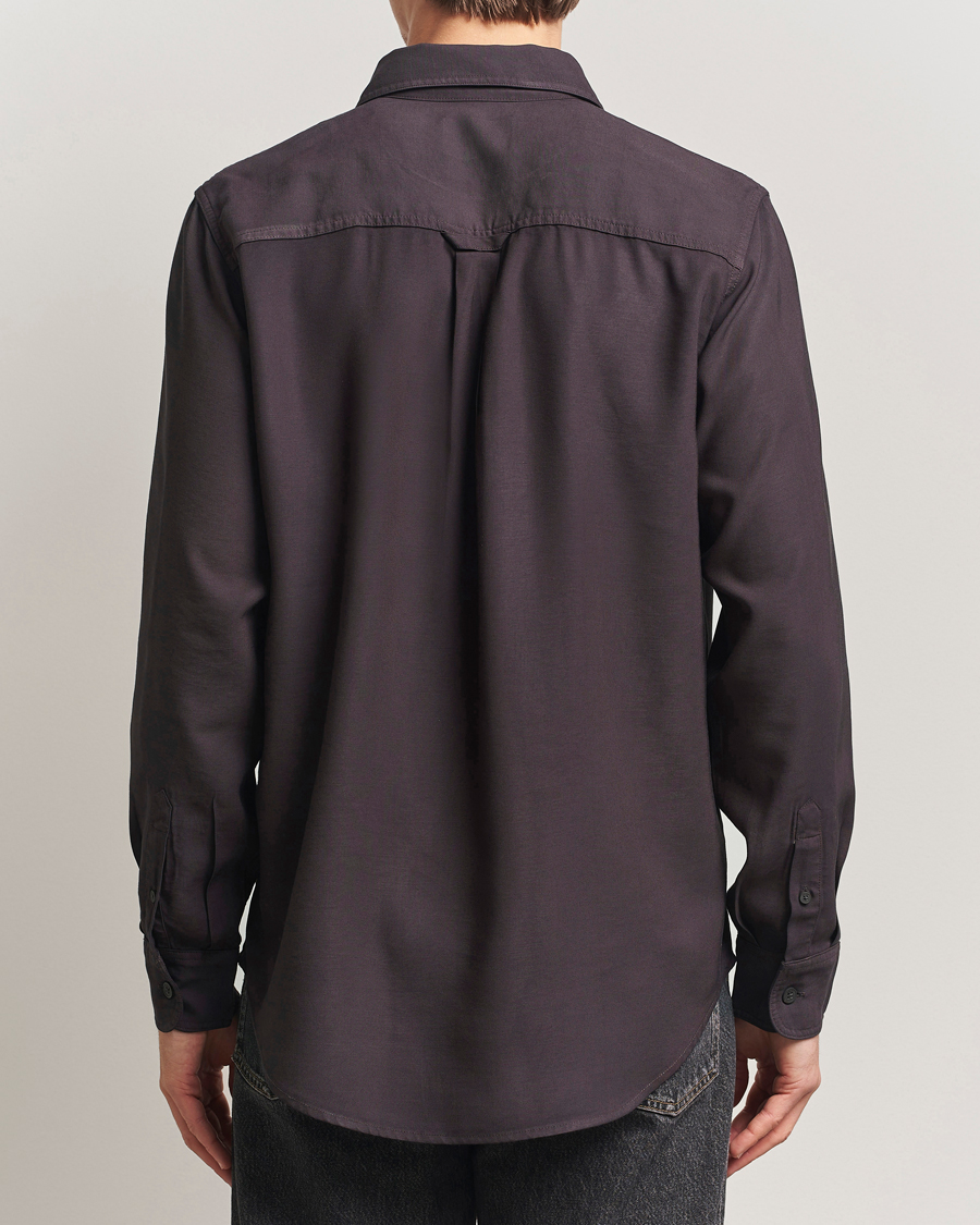 Homme | Chemises | NN07 | Colby Viscose Shirt Dusky Port