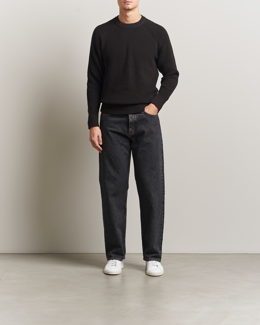 Homme | Pulls Et Tricots | NN07 | Jacobo Cotton Knitted Sweater Dusky Port