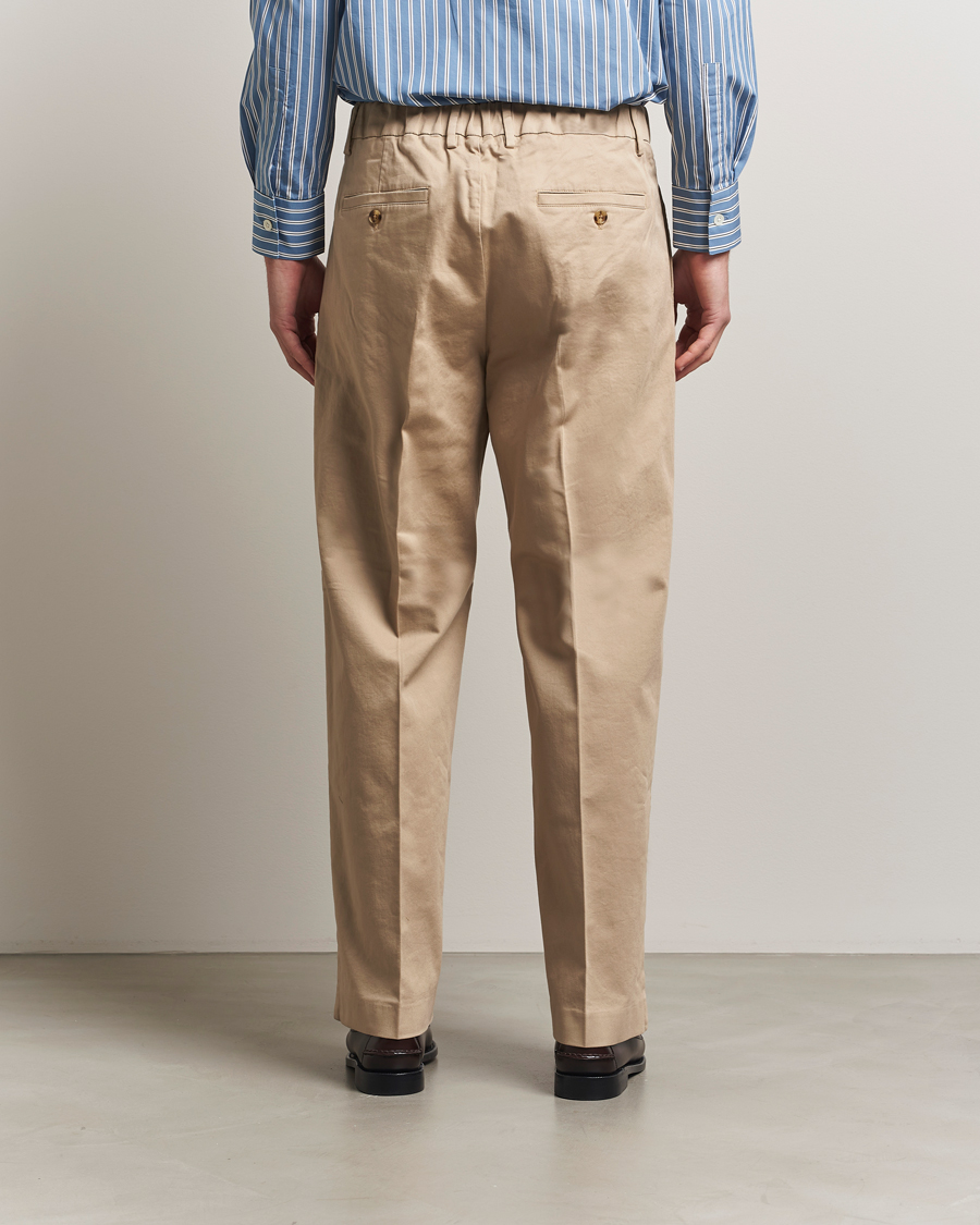 Homme | Pantalons | NN07 | Kay Relaxed Fit Pleated Trousers Desert Khaki