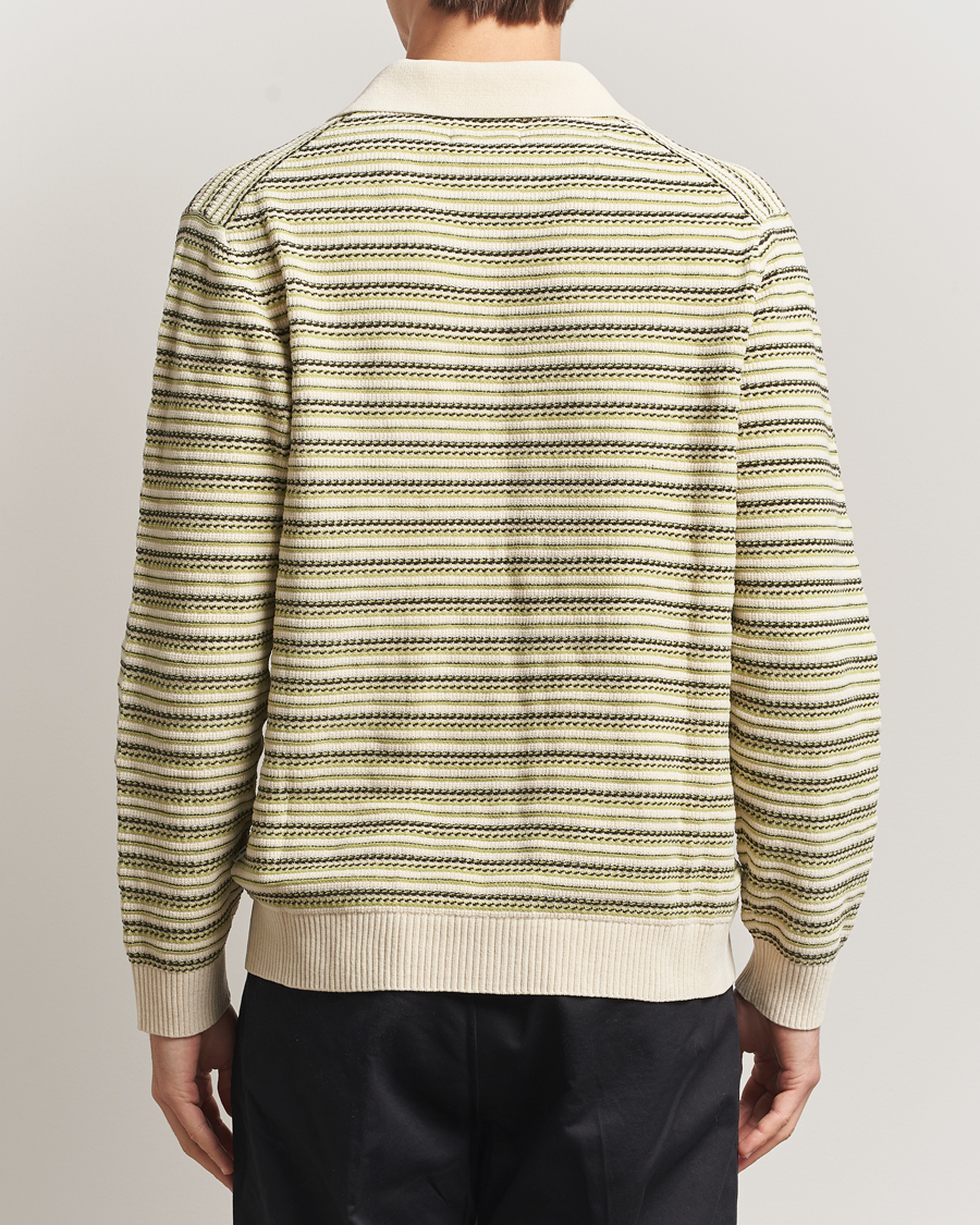Homme | Pulls Et Tricots | NN07 | Jackie Structured Knitted Cardigan Ivory Multi